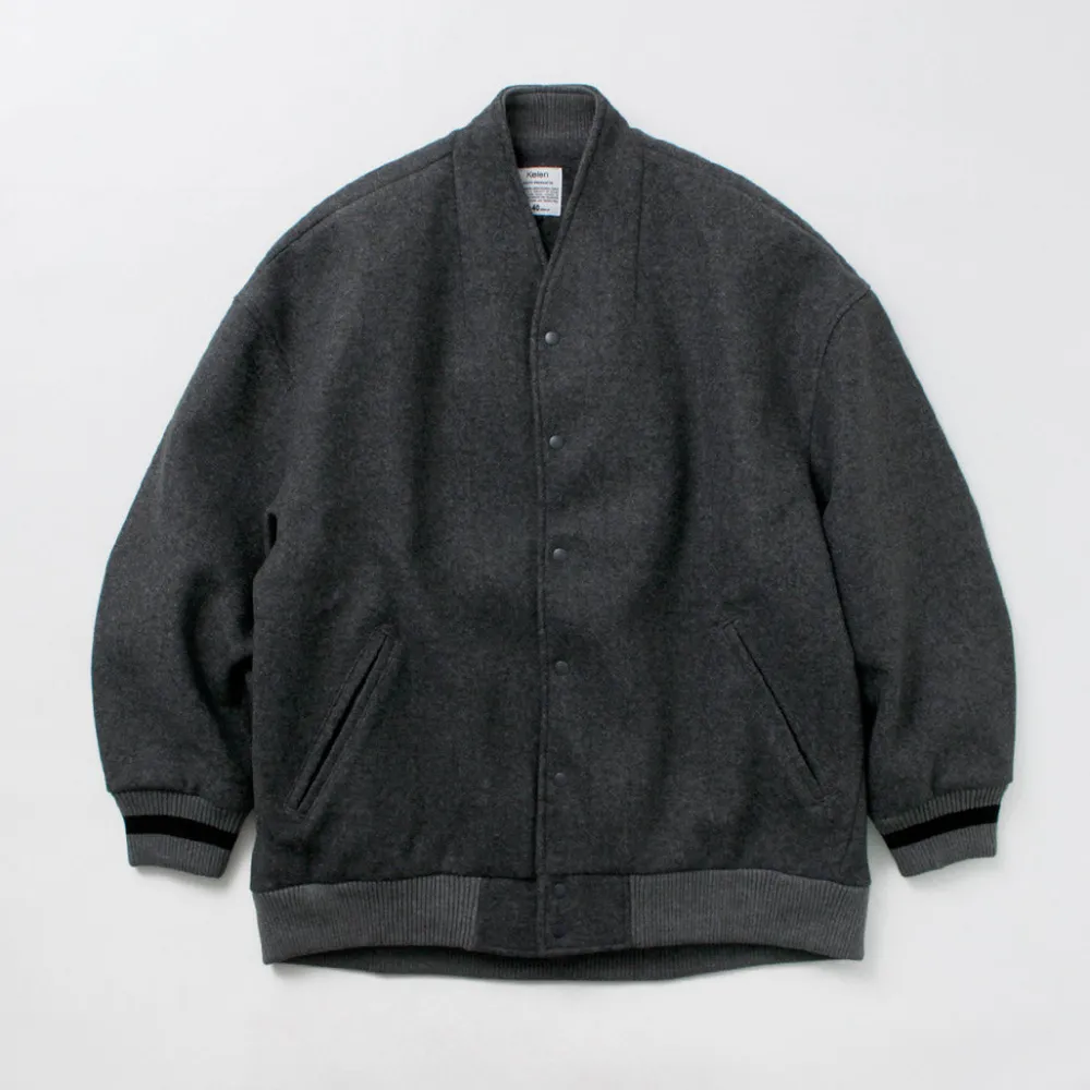 KELEN Jackets^/ Collarless Egg Jacket
