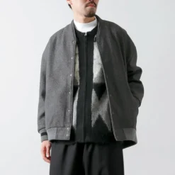 KELEN Jackets^/ Collarless Egg Jacket