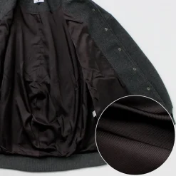 KELEN Jackets^/ Collarless Egg Jacket