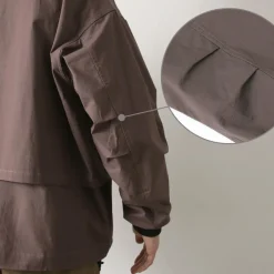 KELEN Jackets^/ Layering Ribbed Shirt Jacket