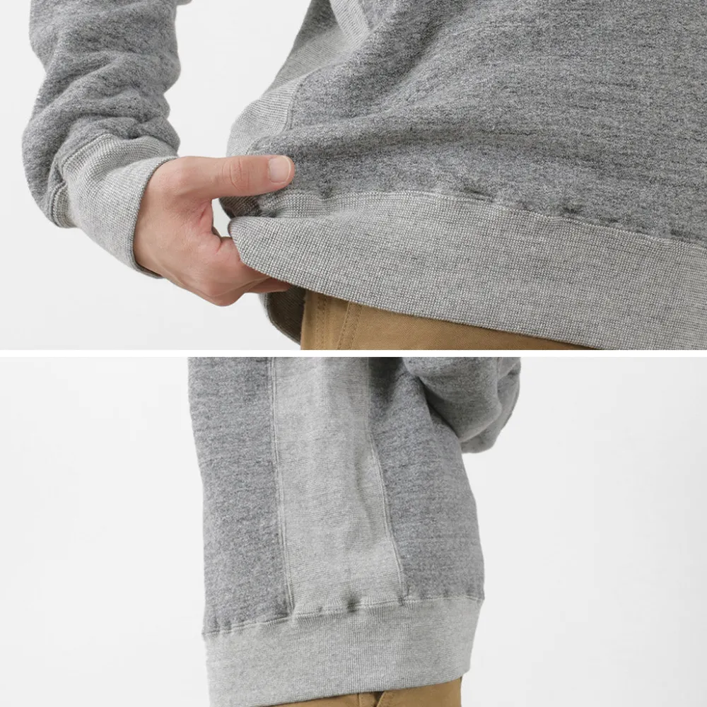 KEPANI Sweatshirts^/ Crew Neck Set-In Sleeve Sweatshirt