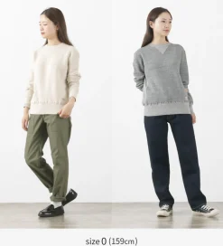 KEPANI Sweatshirts^/ Crew Neck Set-In Sleeve Sweatshirt