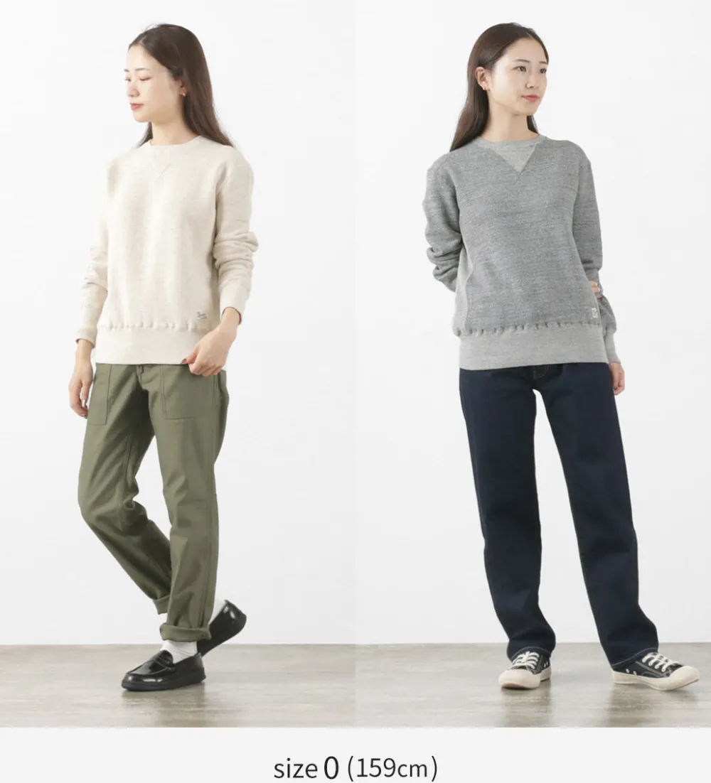 KEPANI Sweatshirts^/ Crew Neck Set-In Sleeve Sweatshirt