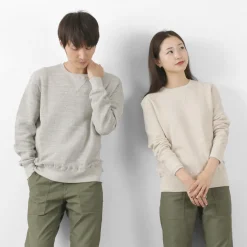 KEPANI Sweatshirts^/ Crew Neck Set-In Sleeve Sweatshirt