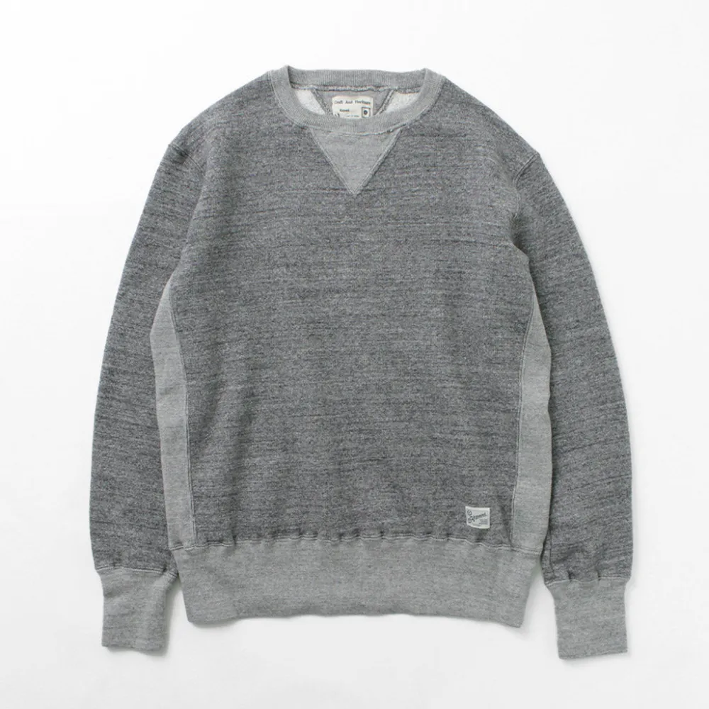 KEPANI Sweatshirts^/ Crew Neck Set-In Sleeve Sweatshirt
