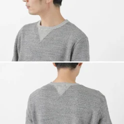 KEPANI Sweatshirts^/ Crew Neck Set-In Sleeve Sweatshirt