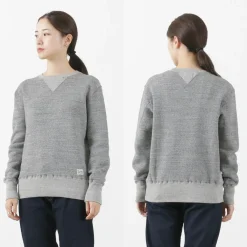 KEPANI Sweatshirts^/ Crew Neck Set-In Sleeve Sweatshirt