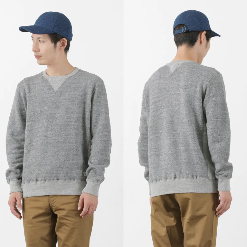 KEPANI Sweatshirts^/ Crew Neck Set-In Sleeve Sweatshirt