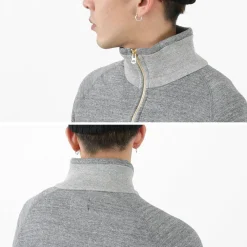 KEPANI Sweatshirts^/ Great Smoky Raffybrushed-lining stand neck sweatshirt jacket