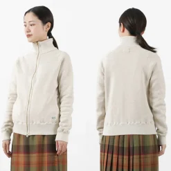 KEPANI Sweatshirts^/ Great Smoky Raffybrushed-lining stand neck sweatshirt jacket