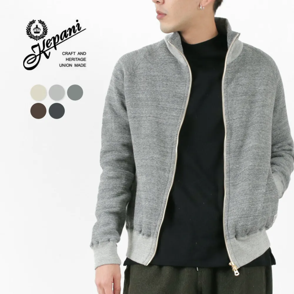 KEPANI Sweatshirts^/ Great Smoky Raffybrushed-lining stand neck sweatshirt jacket
