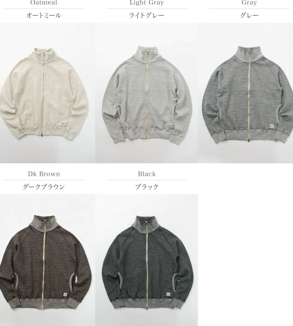 KEPANI Sweatshirts^/ Great Smoky Raffybrushed-lining stand neck sweatshirt jacket