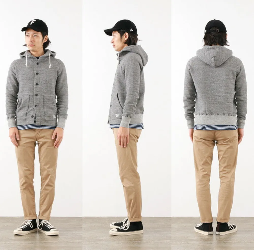 KEPANI Sweatshirts^/ Honolulu / Hooded Sweatshirt Cardigan