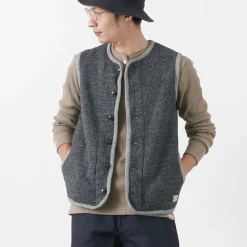 KEPANI Sweatshirts^/ Houston Raffy Lined Vest
