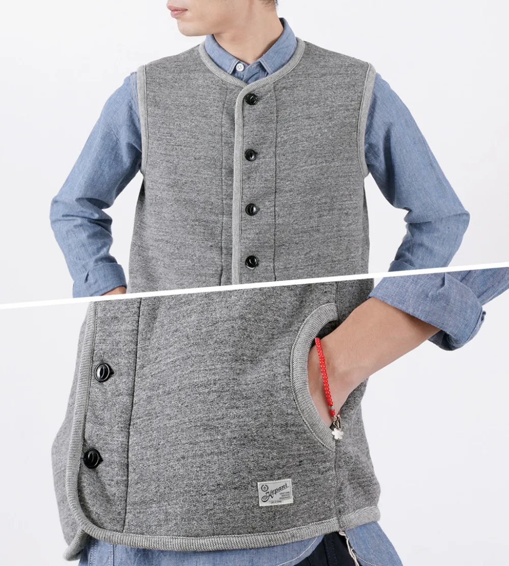 KEPANI Sweatshirts^/ Houston Raffy Lined Vest