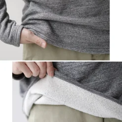 KEPANI Sweatshirts^/ Mock Neck Sweatshirt