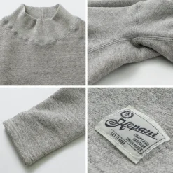 KEPANI Sweatshirts^/ Mock Neck Sweatshirt