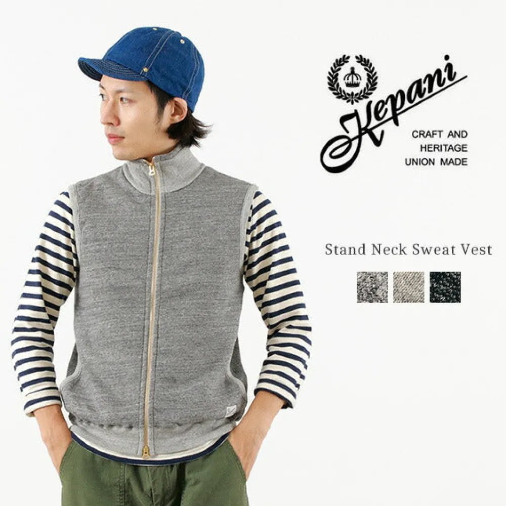 KEPANI Sweatshirts^/ Pinnacle Park Stand Up Neck Sweatshirt Vest