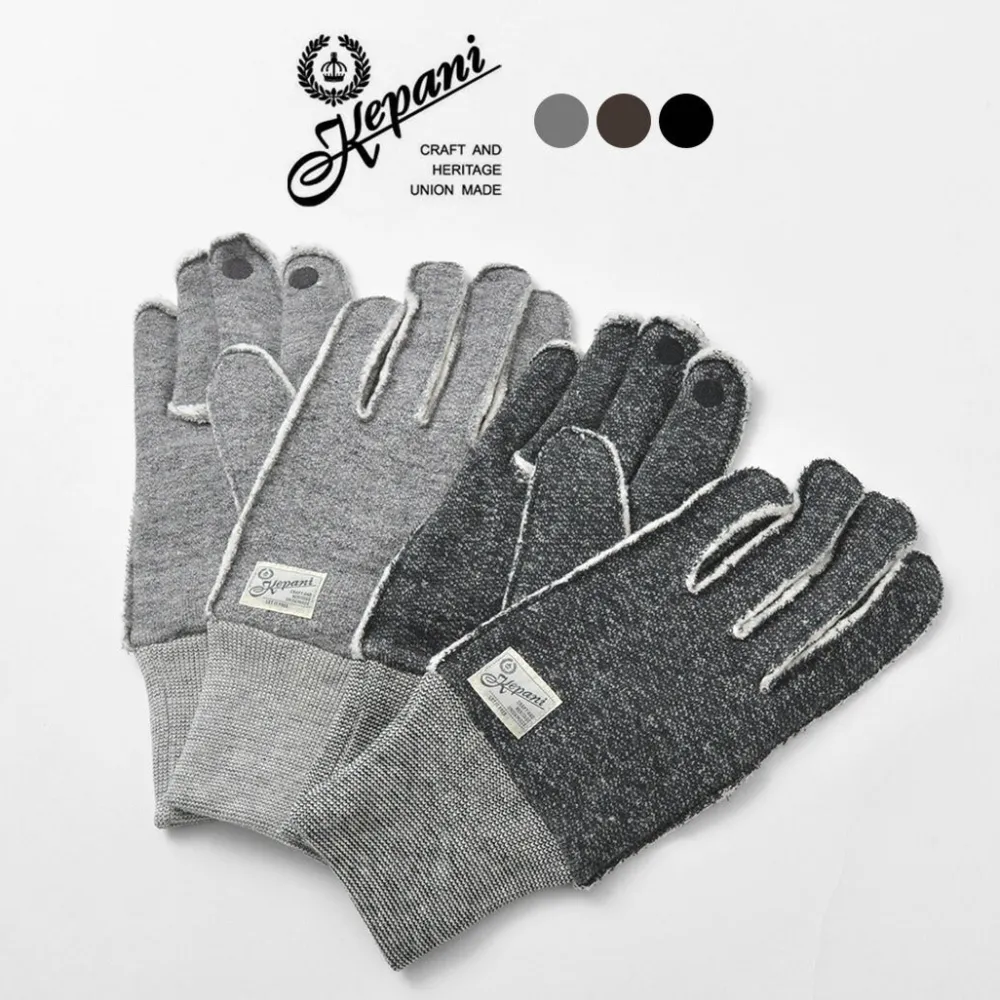 KEPANI Gloves^/ Raffy brushed-lining Sweat Gloves