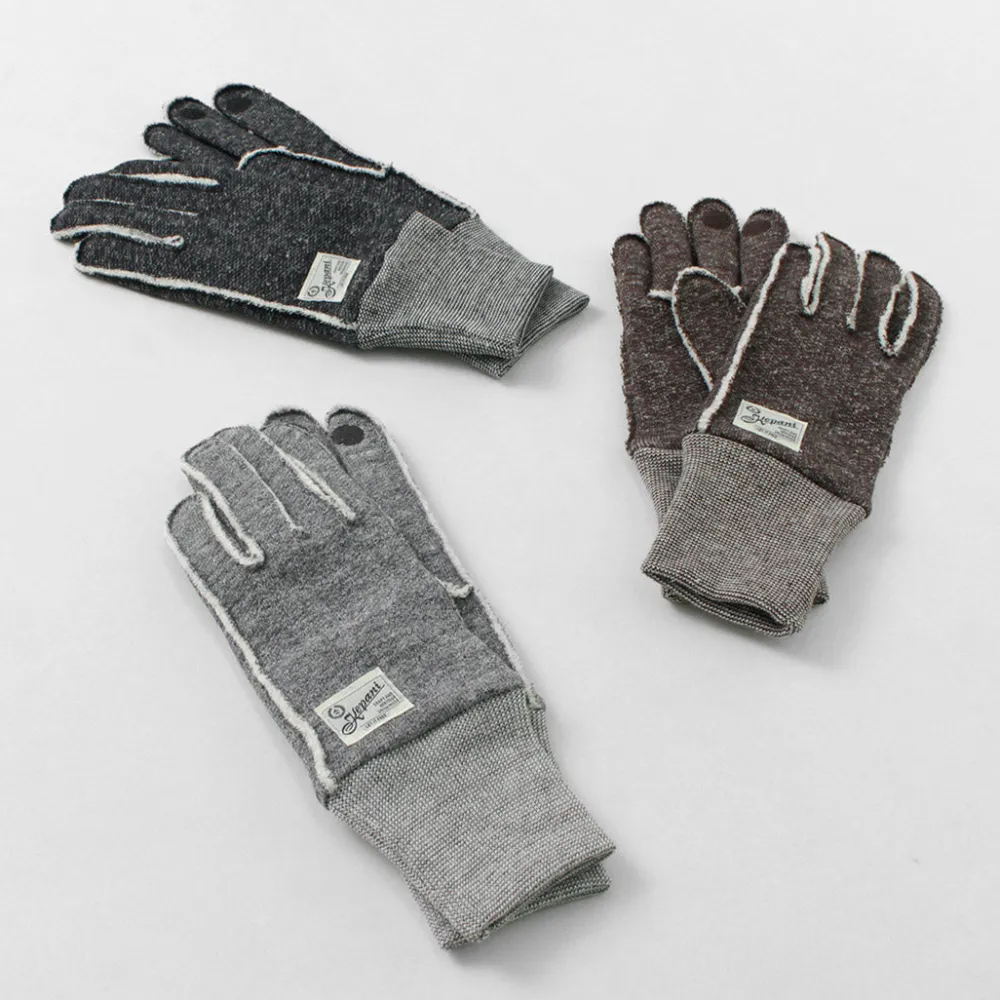 KEPANI Gloves^/ Raffy brushed-lining Sweat Gloves