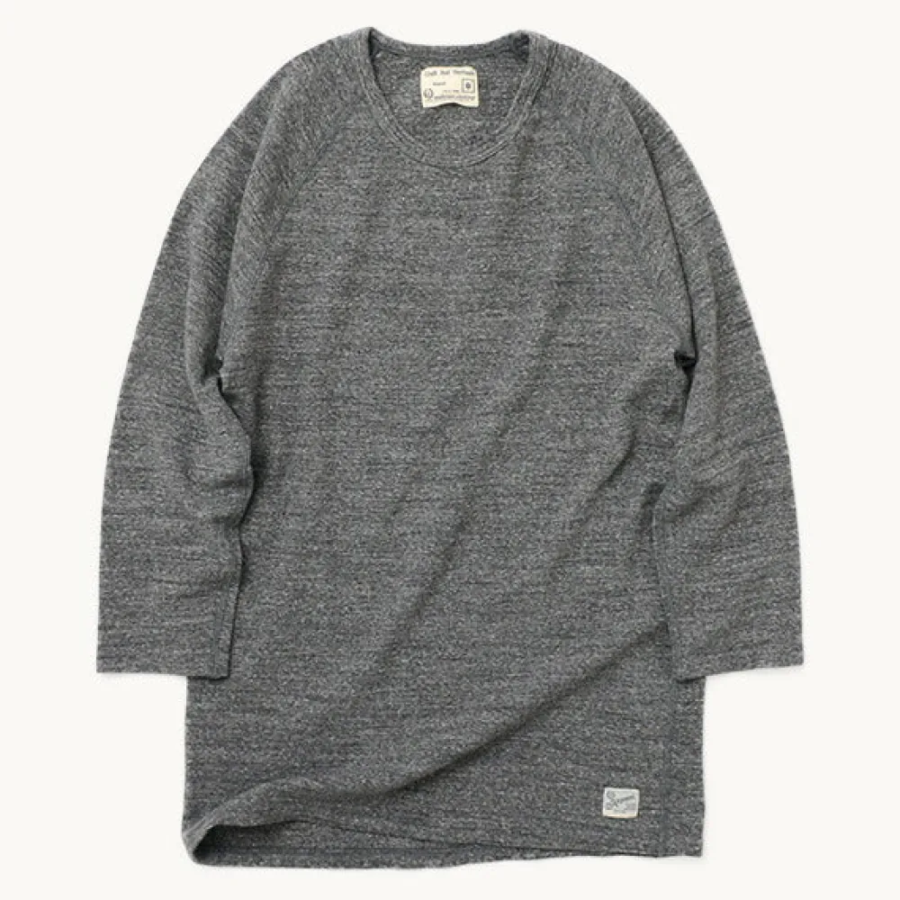 KEPANI T-Shirts^/ Raffy Spun Milled 7/10 Sleeve T-Shirt