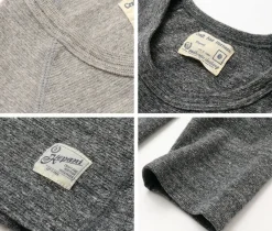 KEPANI T-Shirts^/ Raffy Spun Milled 7/10 Sleeve T-Shirt