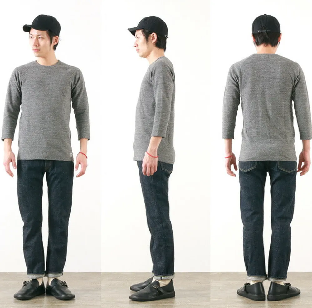 KEPANI T-Shirts^/ Raffy Spun Milled 7/10 Sleeve T-Shirt