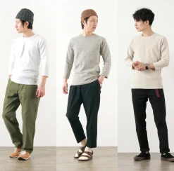 KEPANI T-Shirts^/ Raffy Spun Milled 7/10 Sleeve T-Shirt