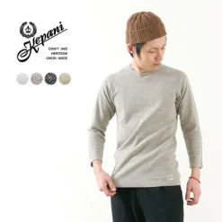 KEPANI T-Shirts^/ Raffy Spun Milled 7/10 Sleeve T-Shirt