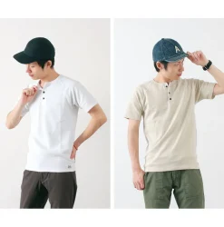KEPANI T-Shirts^/ Raffy Spun Milled Henry Neck T-Shirt