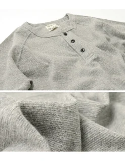KEPANI T-Shirts^/ Raffy Spun Milled Henry Neck T-Shirt