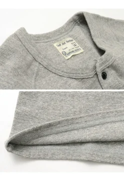 KEPANI T-Shirts^/ Raffy Spun Milled Henry Neck T-Shirt