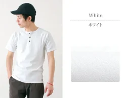 KEPANI T-Shirts^/ Raffy Spun Milled Henry Neck T-Shirt