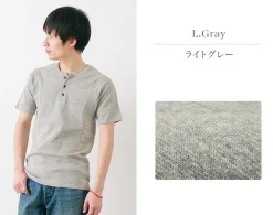 KEPANI T-Shirts^/ Raffy Spun Milled Henry Neck T-Shirt