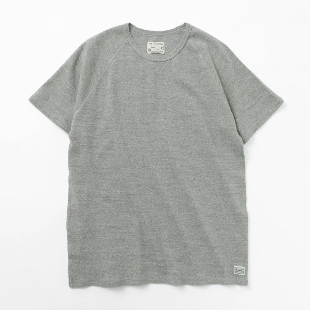 KEPANI T-Shirts^/ Raffy Spun-fleece Short-Sleeved T-Shirt