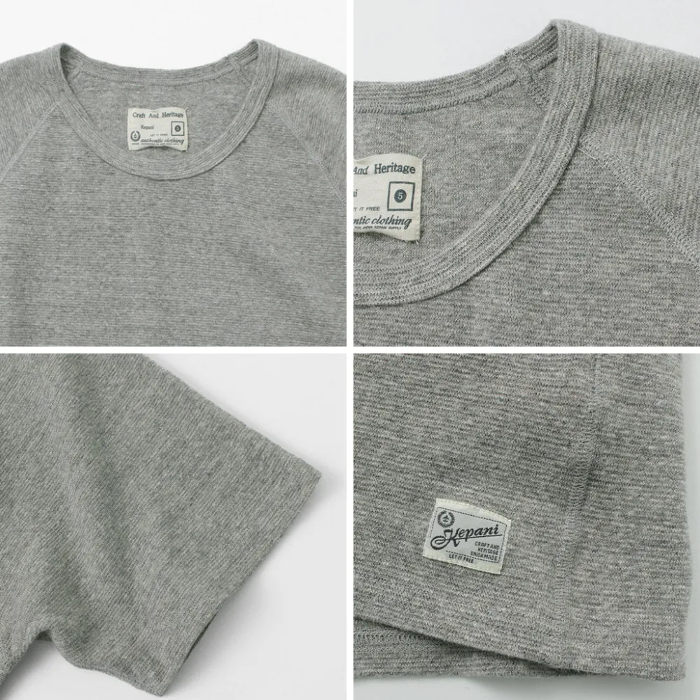 KEPANI T-Shirts^/ Raffy Spun-fleece Short-Sleeved T-Shirt