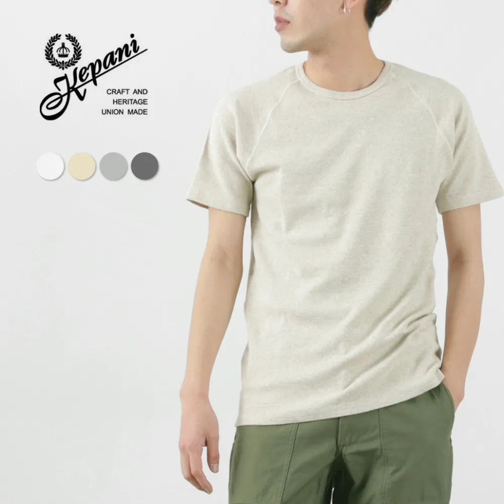 KEPANI T-Shirts^/ Raffy Spun-fleece Short-Sleeved T-Shirt