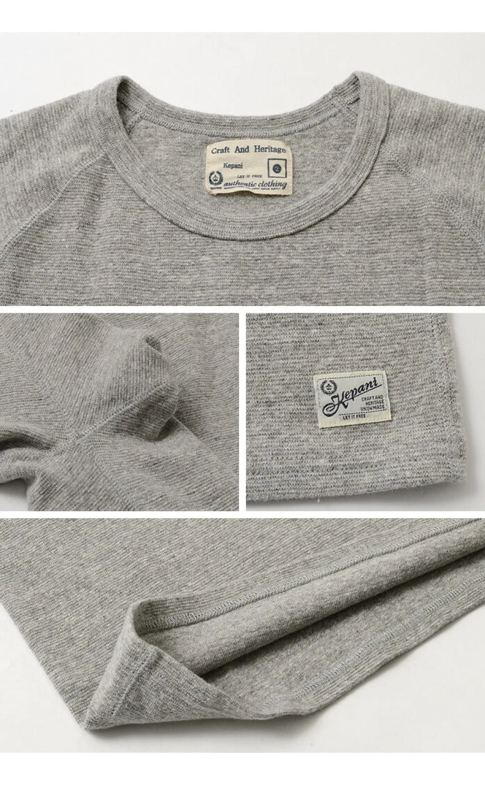 KEPANI T-Shirts^/ Raffy Stretch Fleece Long Sleeve T-Shirt