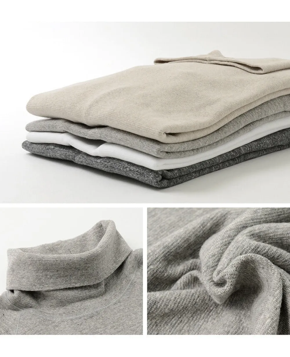 KEPANI T-Shirts^/ Raffy Stretch Fleece Turtleneck Long Sleeve Tee