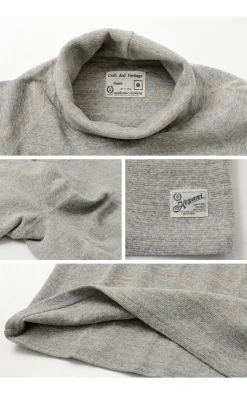 KEPANI T-Shirts^/ Raffy Stretch Fleece Turtleneck Long Sleeve Tee
