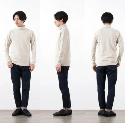 KEPANI T-Shirts^/ Raffy Stretch Fleece Turtleneck Long Sleeve Tee