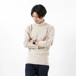 KEPANI T-Shirts^/ Raffy Stretch Fleece Turtleneck Long Sleeve Tee