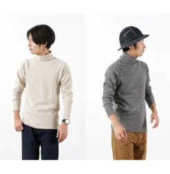 KEPANI T-Shirts^/ Raffy Stretch Fleece Turtleneck Long Sleeve Tee