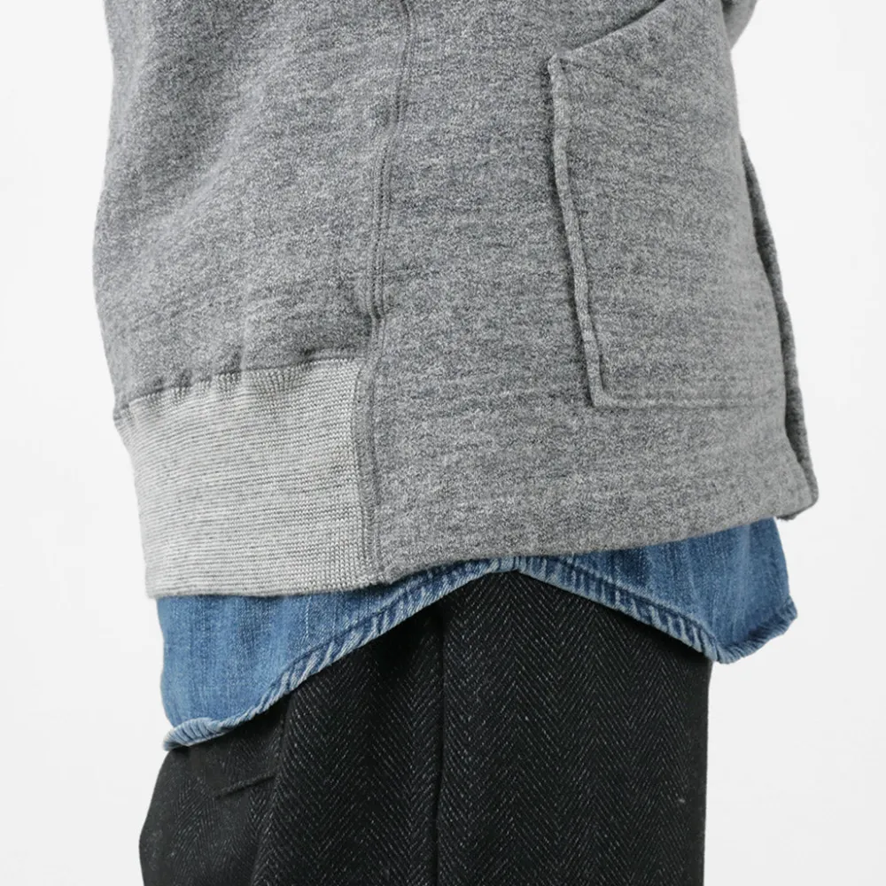 KEPANI Cardigans^/ Sunset 2 Raffy brushed-lining sweatshirt cardigan