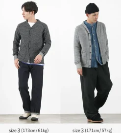 KEPANI Cardigans^/ Sunset 2 Raffy brushed-lining sweatshirt cardigan