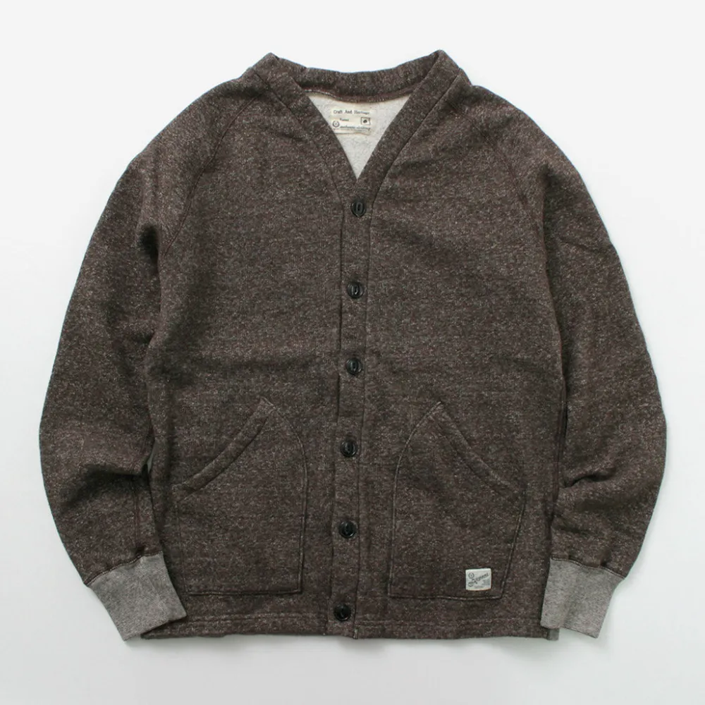 KEPANI Cardigans^/ Sunset 2 Raffy brushed-lining sweatshirt cardigan