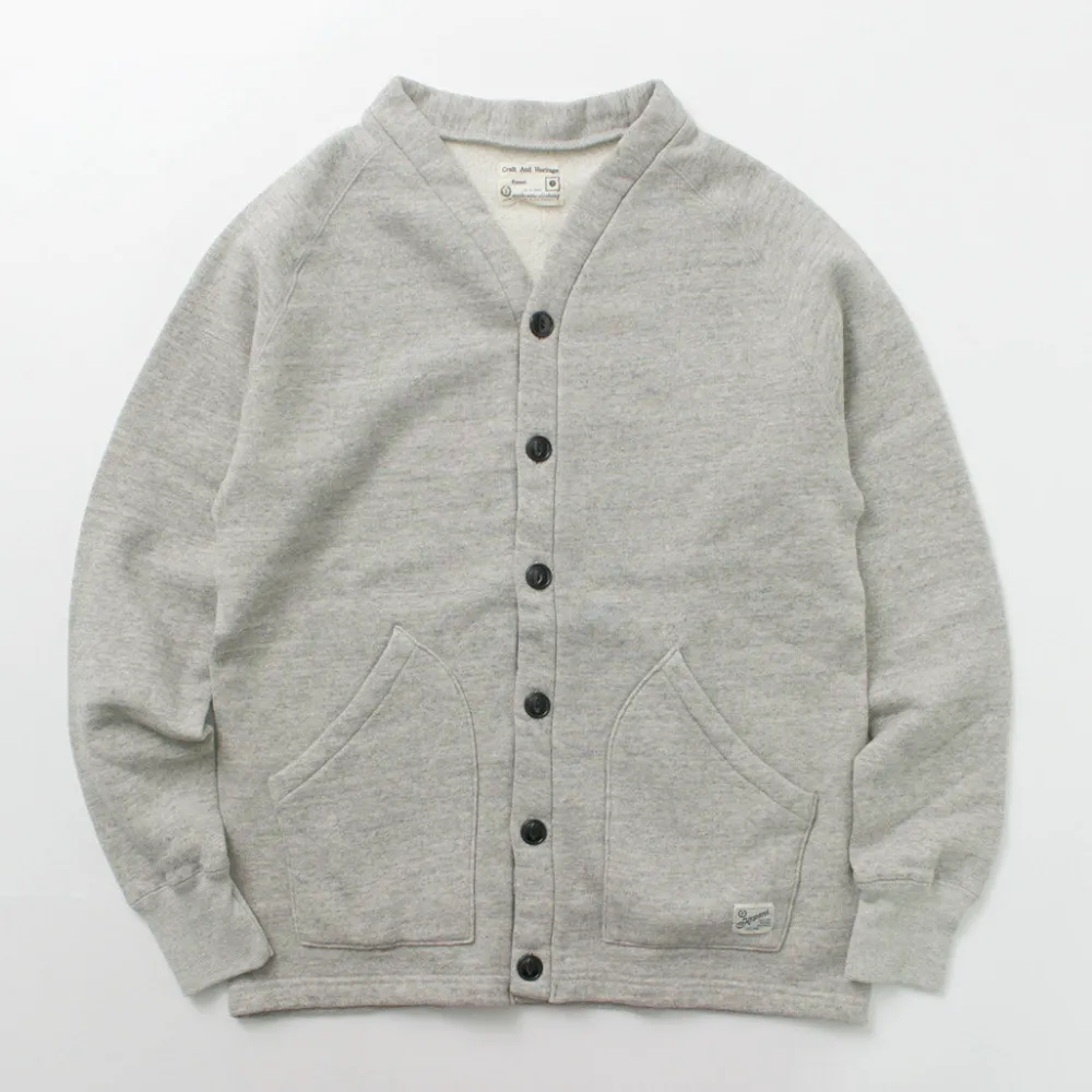 KEPANI Cardigans^/ Sunset 2 Raffy brushed-lining sweatshirt cardigan