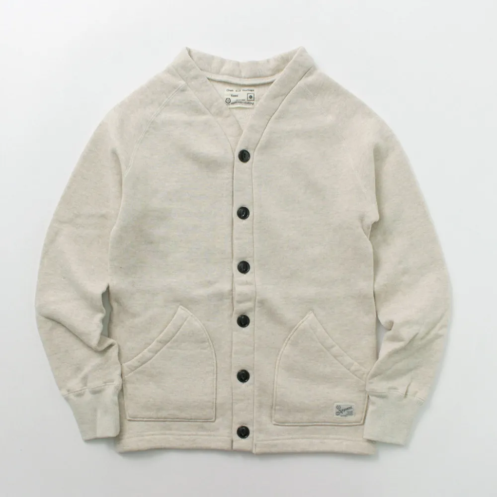 KEPANI Cardigans^/ Sunset 2 Raffy brushed-lining sweatshirt cardigan