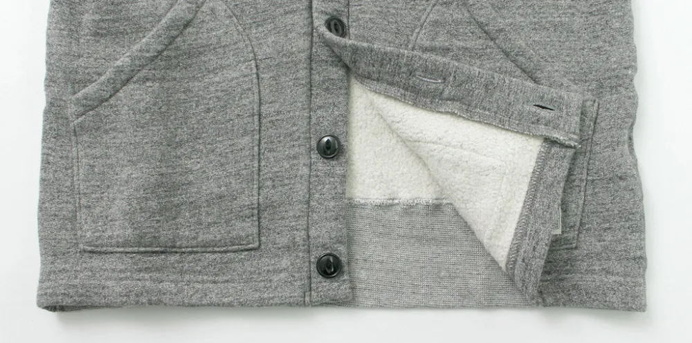 KEPANI Cardigans^/ Sunset 2 Raffy brushed-lining sweatshirt cardigan