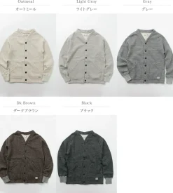 KEPANI Cardigans^/ Sunset 2 Raffy brushed-lining sweatshirt cardigan